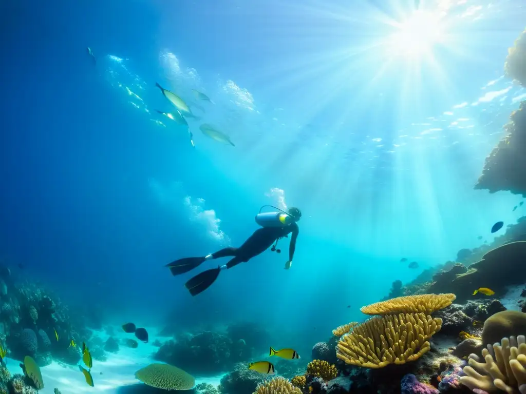 Bajo el agua, un mundo de biodiversidad