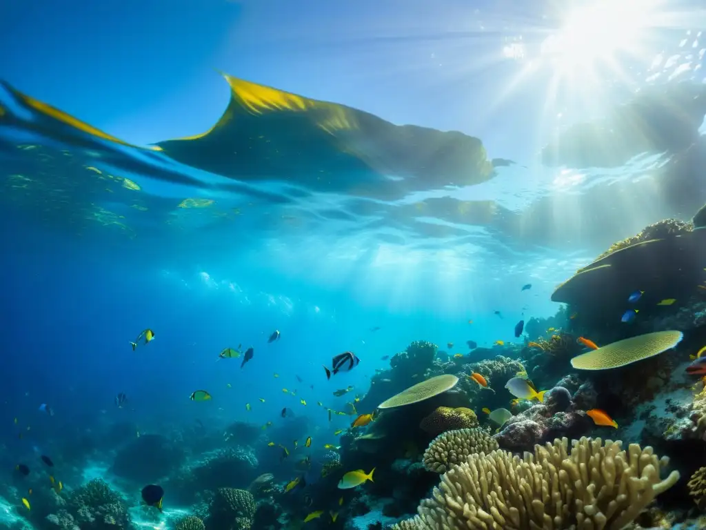 Explora la belleza del arrecife de coral y la vida marina