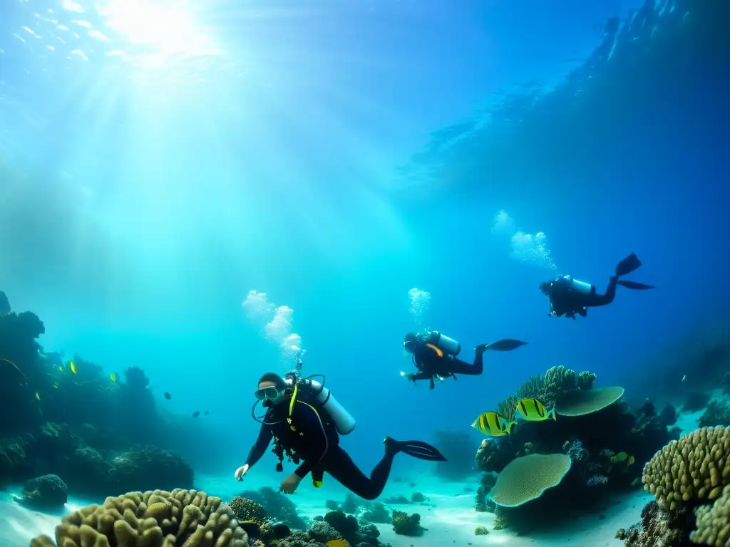 Buceo adaptativo: exploración inclusiva de un arrecife de coral con diversidad de habilidades