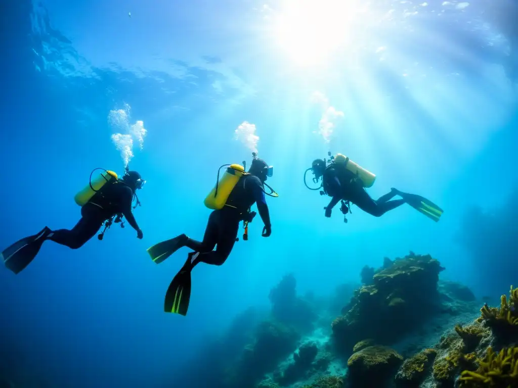 Buceo en el Ártico con equipos de buceo para expediciones polares