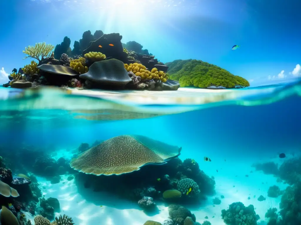 Buceo de lujo en islas Similan: un arrecife de coral vibrante bajo aguas cristalinas, con peces tropicales y tortugas marinas