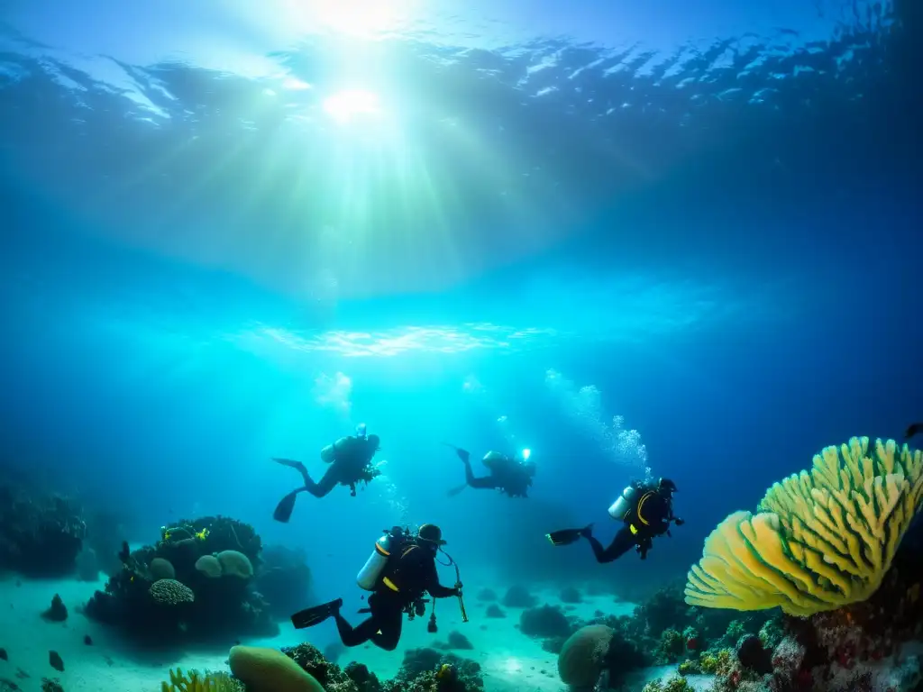 Buceo nocturno en Noruega: exploración de arrecife de coral con bioluminiscencia bajo la aurora boreal