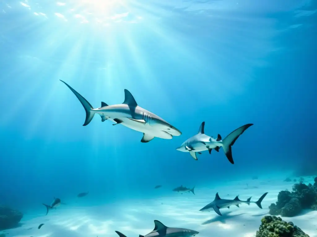 Expedición de buceo con tiburones martillo en la Isla del Coco, aguas cristalinas y fauna marina vibrante