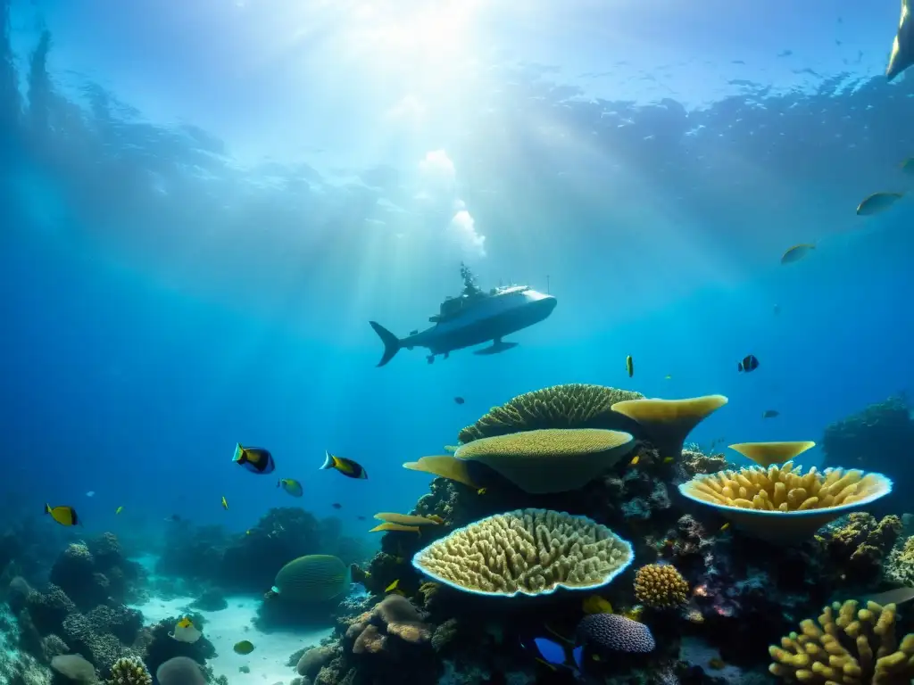 Expedición HMS Challenger: diversidad de vida marina entre corales coloridos y peces tropicales, bajo el agua cristalina