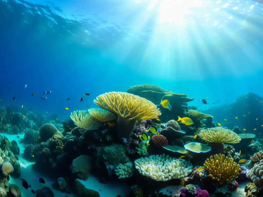 Consejos Fotografía Submarina Océano: Impactante arrecife de coral, vida marina colorida y paisaje submarino cautivador