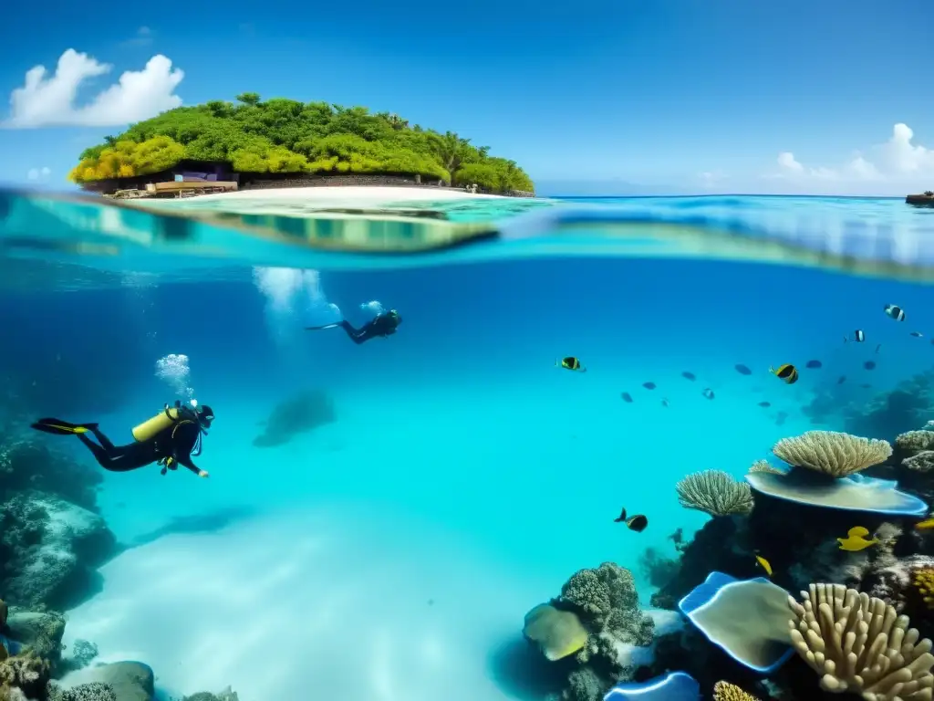 Diferencias entre el buceo en piscina y en mar abierto: la calma versus la belleza salvaje del océano