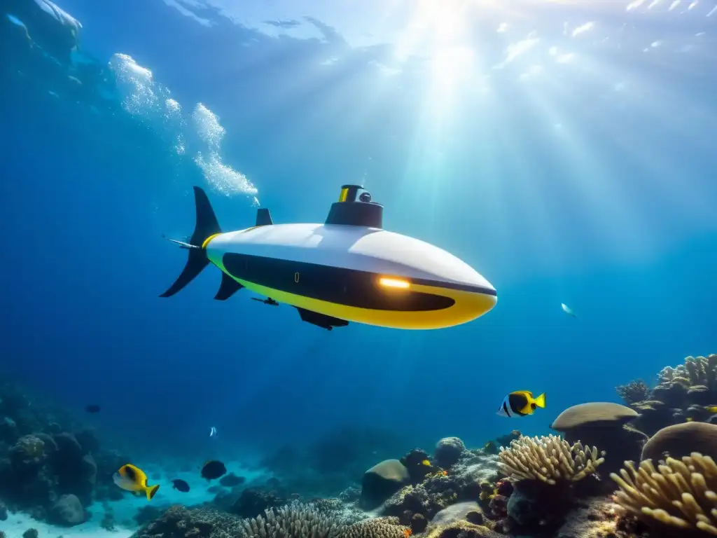 Un dron submarino de alta tecnología captura la belleza del océano y muestra sus capacidades para estudiar corrientes submarinas