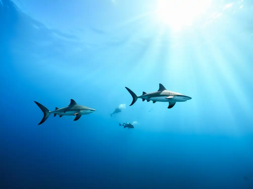 Un emocionante encuentro con un banco de tiburones martillo en Cocos Island