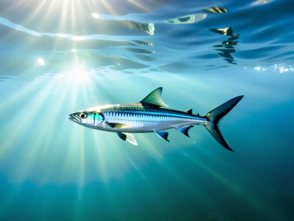 Espectacular cardumen de peces pelágicos nadando en armonía en aguas cristalinas, guía para reconocer especies