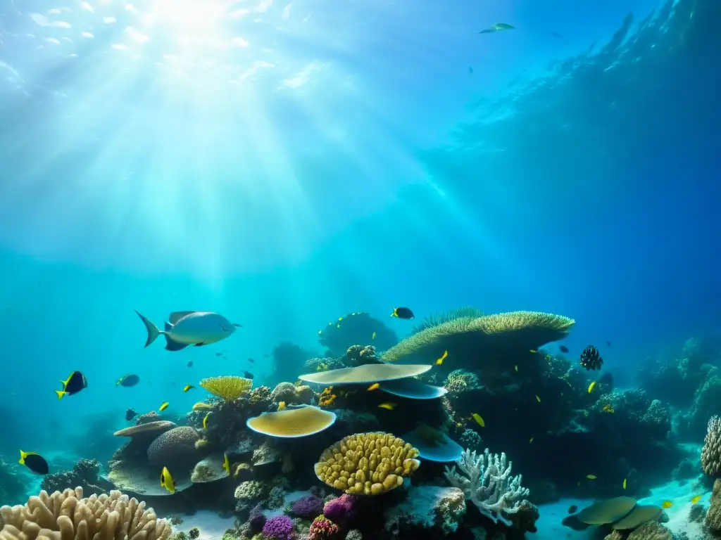 Experiencias de buceo en el Triángulo de Coral: un paraíso submarino lleno de vida y color, con corales vibrantes y peces tropicales