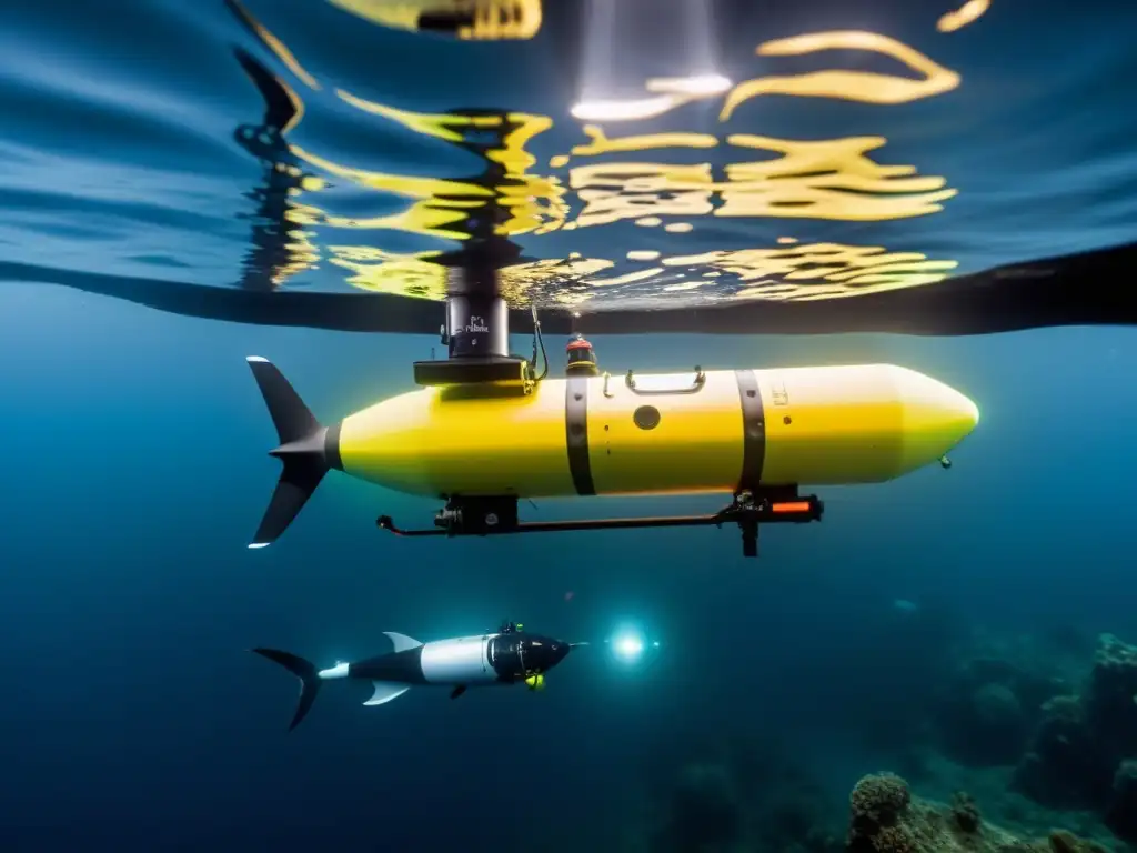 Exploración en fosas oceánicas con tecnología avanzada