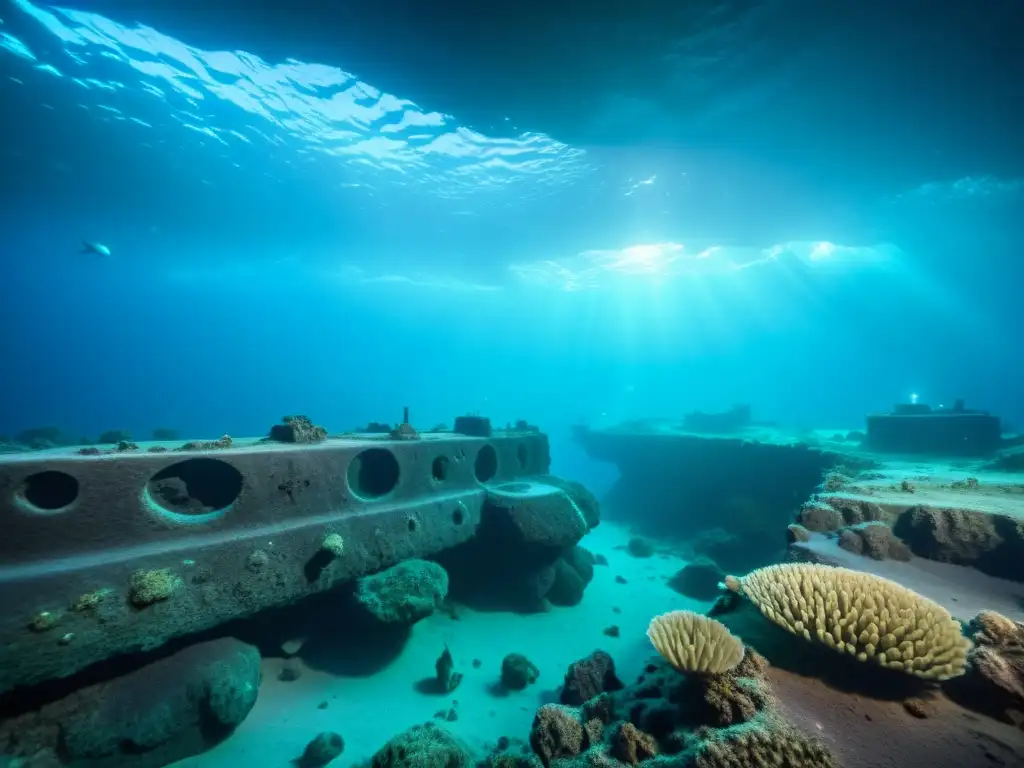 Explora las fosas marinas misteriosas descubrimientos de la vida bioluminiscente en un paisaje submarino asombroso y enigmático