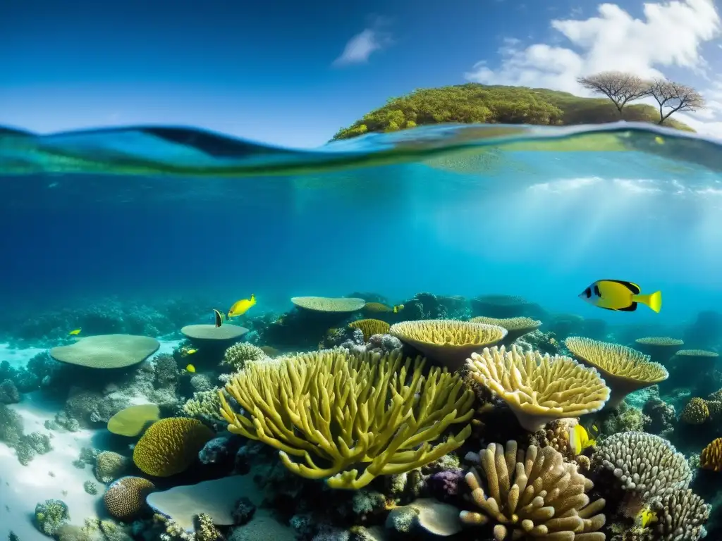 Imagen submarina impactante: contraste entre El Niño y La Niña