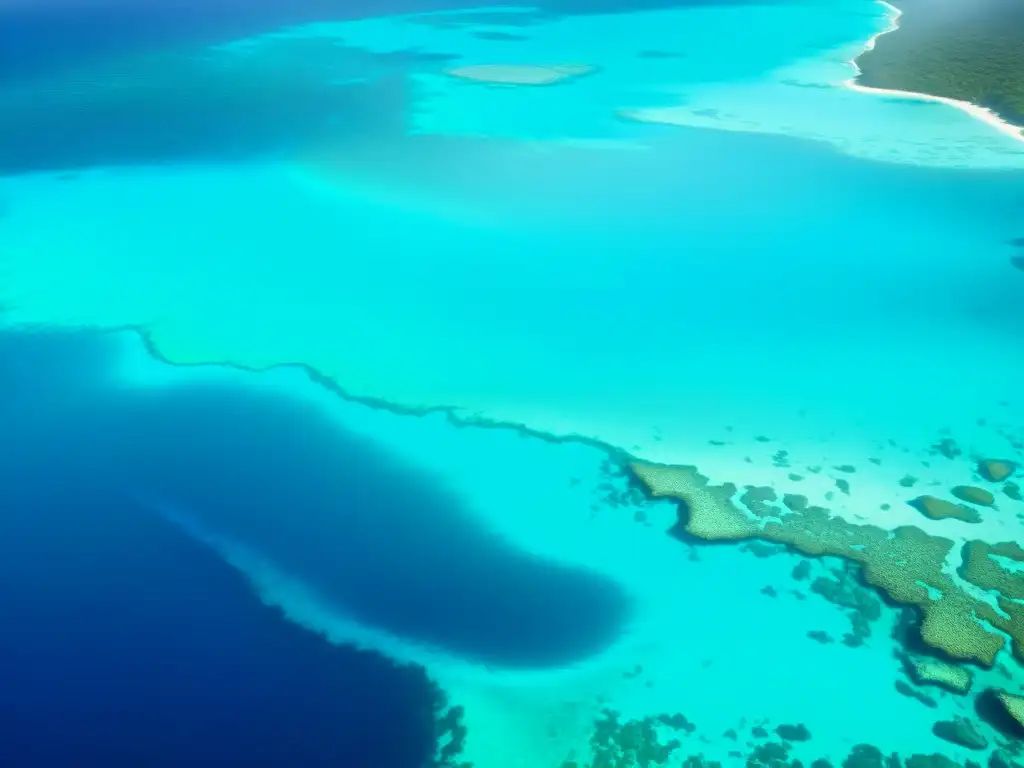 Un impresionante encuentro de corrientes marinas crea un impactante paisaje submarino con patrones meteorológicos y vibrante vida marina