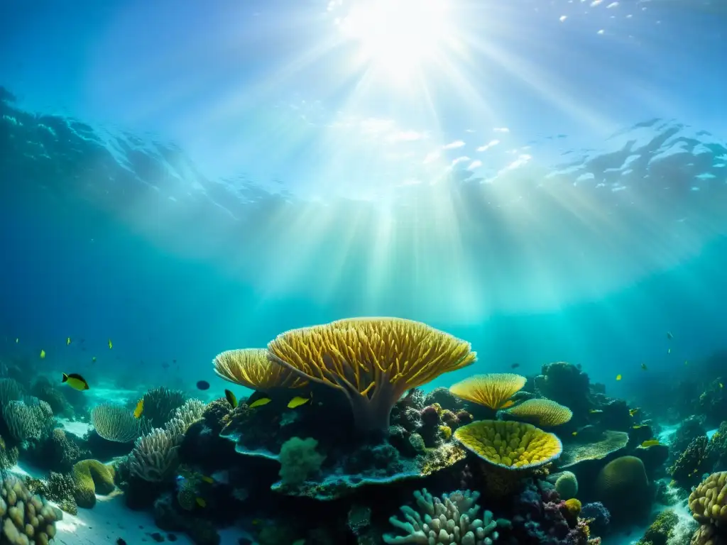 Un impresionante impacto del cambio climático en las corrientes oceánicas se revela en esta deslumbrante imagen submarina llena de vida y colores vibrantes