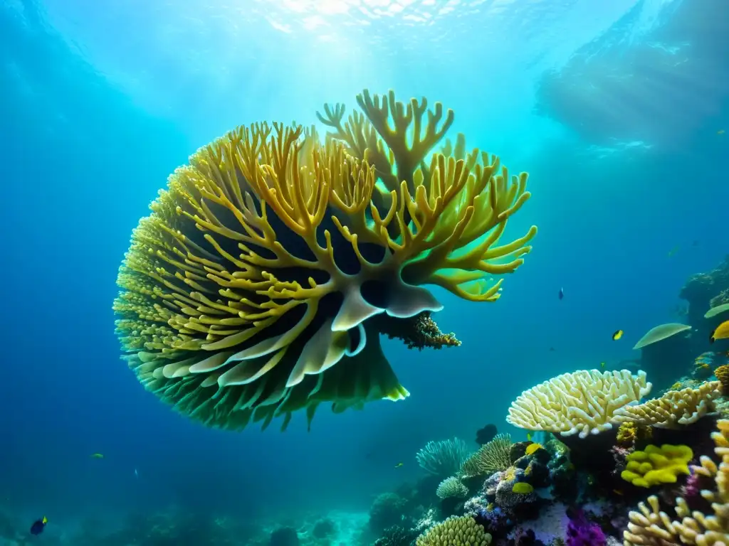 Una impresionante fotografía submarina muestra la vitalidad y la importancia de los arrecifes de coral