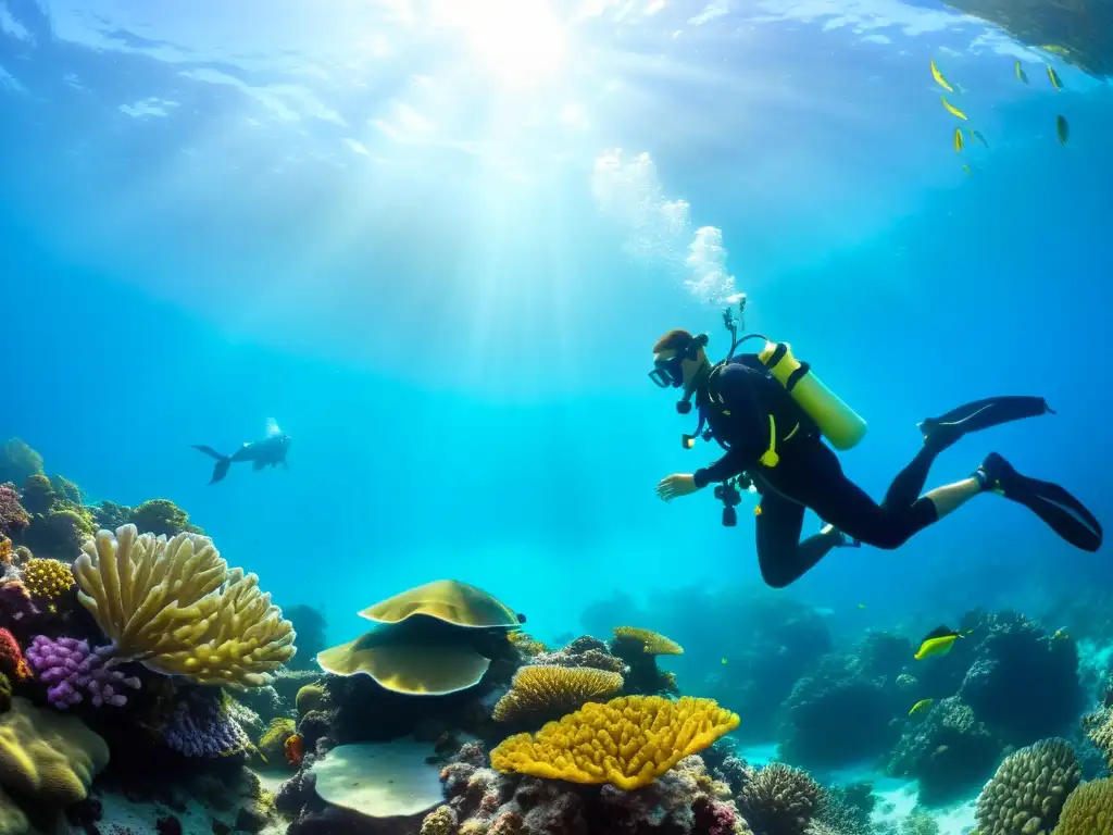 Jóvenes exploradores de la ciencia marina documentan la vida marina en arrecifes de coral vibrantes