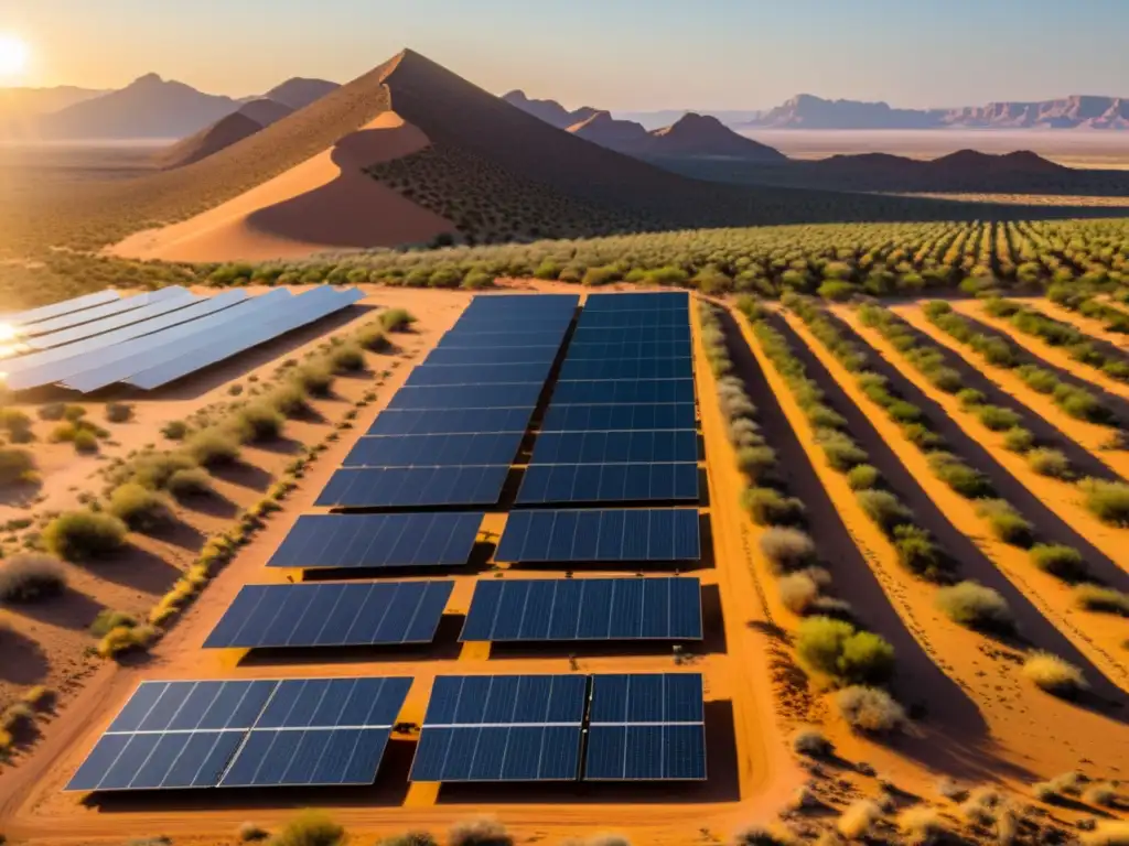 Un oasis de energía renovable en el desierto, donde las tortugas prosperan gracias a la conservación de especies amenazadas