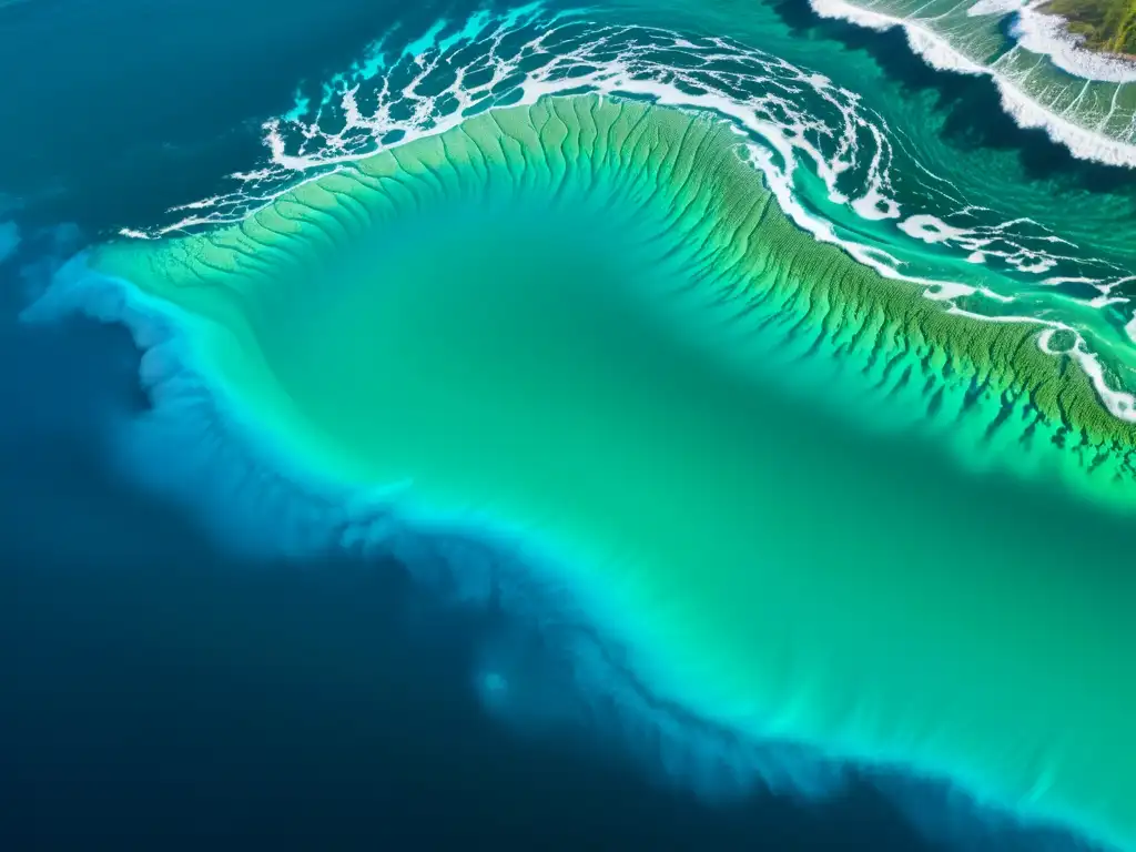 Patrones de corrientes oceánicas revelan impacto del cambio climático en vibrantes colores y vida marina