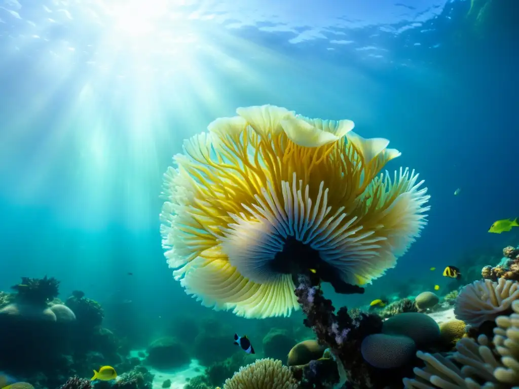 Un vibrante arrecife de coral te transporta a destinos de buceo menos conocidos, lleno de vida marina y belleza submarina