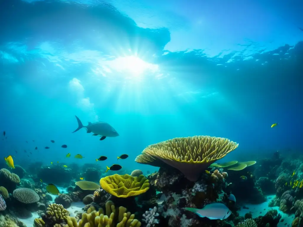 Vibrante arrecife de coral muestra diferencias entre La Niña y El Niño en ecosistema marino