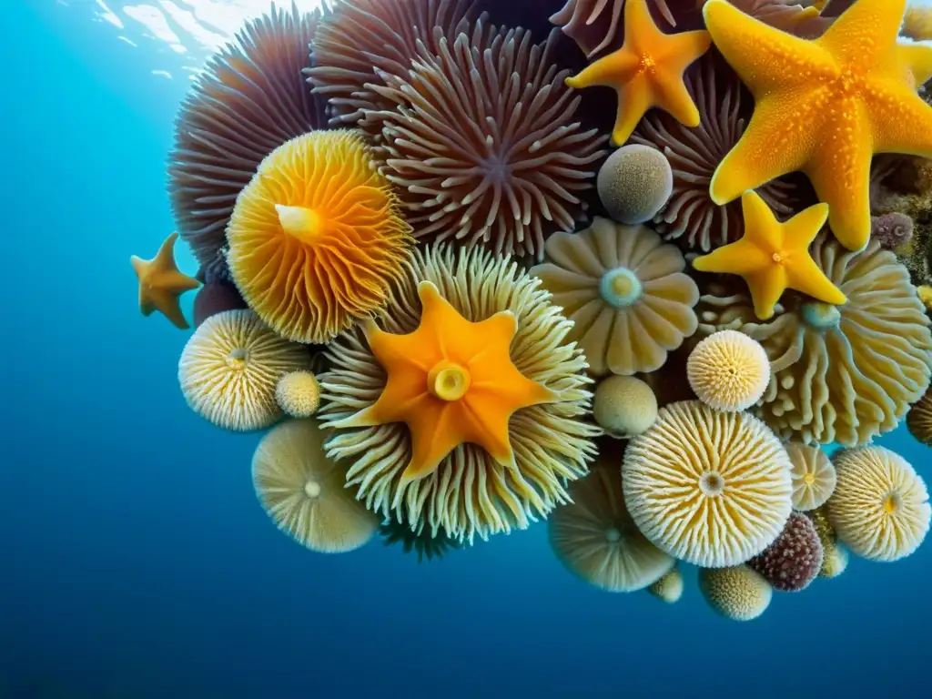 Vida marina ártica con sus anticongelantes naturales, mostrando su belleza en agua helada